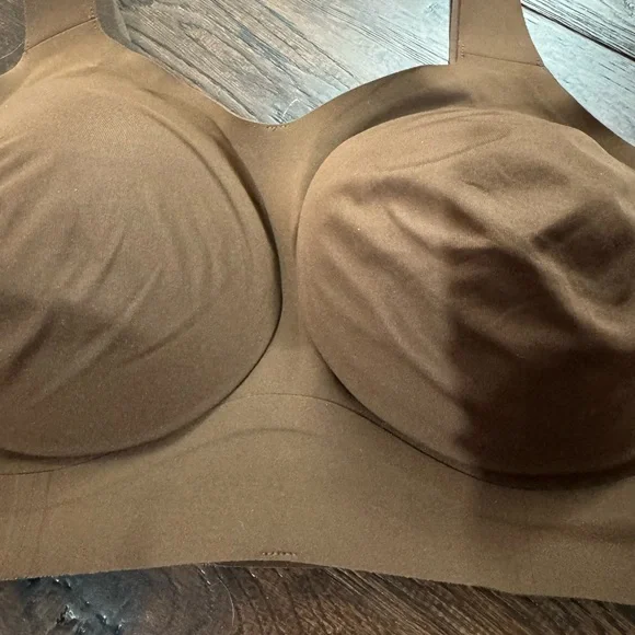 Evelyn & Bobbie Beyond Bra Seamless Brown Size XL - Picture 11 of 14
